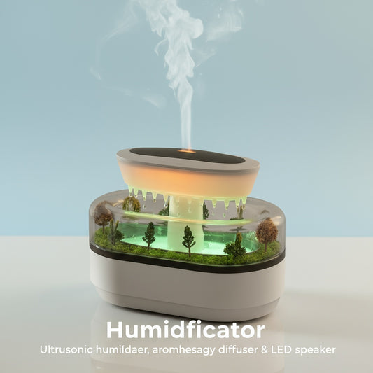 Humidificador Raindrop con Aromaterapia